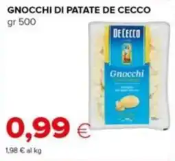 Tigre Gnocchi di patate De Cecco offerta