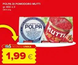 Tigre Polpa di pomodoro Mutti offerta
