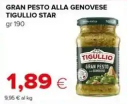 Tigre Gran pesto alla genovese Tigullio Star offerta