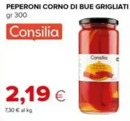 Tigre Peperoni corno di bue grigliati Consilia offerta