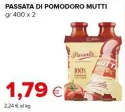 Tigre Passata di pomodoro Mutti offerta
