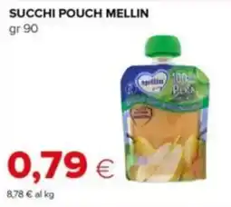 Tigre Succhi pouch Mellin offerta