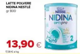 Tigre Latte polvere Nidina Nestlé offerta