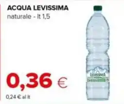 Tigre Acqua levissima naturale offerta