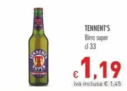 Cash & Carry Grossy Tennent's Birra super offerta
