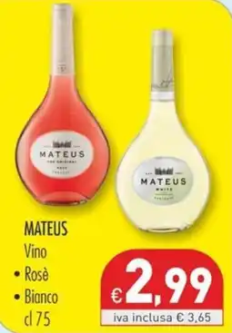 Cash & Carry Grossy Mateus Vino offerta