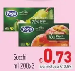 Cash & Carry Grossy Succhi Yoga offerta