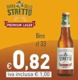 Cash & Carry Grossy Birra dello Stretto Premium Lager offerta