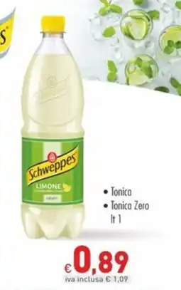Cash & Carry Grossy Schweppes Limone offerta