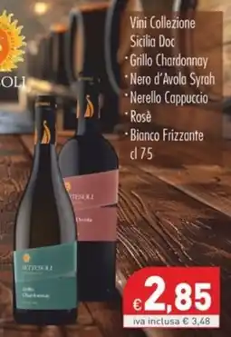 Cash & Carry Grossy Vini Collezione Sicilia Doc offerta