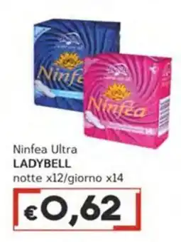Italy Cash Ninfea Ultra LADYBELL offerta