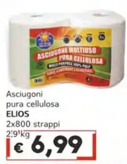 Italy Cash Asciugoni pura cellulosa ELIOS offerta