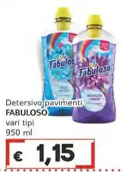 Italy Cash Detersivo pavimenti Fabuloso offerta