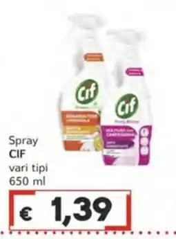 Italy Cash Spray CIF offerta