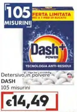 Italy Cash Detersivo in polvere DASH offerta