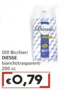 Italy Cash Bicchieri Diesse offerta