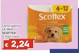 Italy Cash Carta igienica La Maxi Scottex offerta