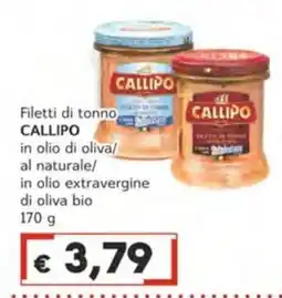 Italy Cash Filetti di tonno Callipo offerta