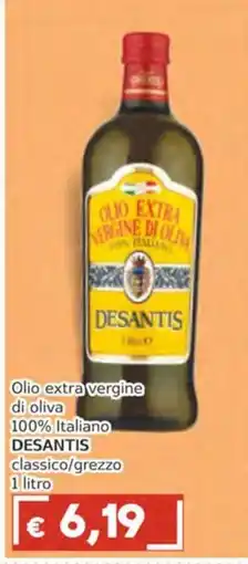 Italy Cash Olio extra vergine di oliva DESANTIS offerta