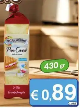 Mister Risparmio Mulino Bianco Pan Carrè offerta