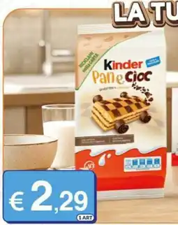 Mister Risparmio Kinder Pane e Cioc offerta