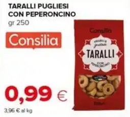 Tigre Taralli pugliesi con peperoncino Consilia offerta