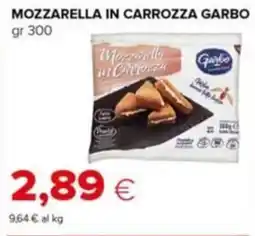 Tigre Mozzarella in carrozza Garbo offerta