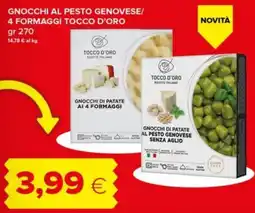 Tigre Gnocchi di patate al pesto genovese senza aglio Tocco d'Oro offerta