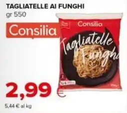 Tigre Tagliatelle ai funghi Consilia offerta
