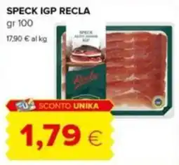 Tigre Speck IGP Recla offerta