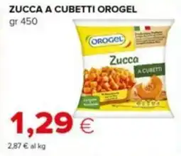 Tigre Zucca a cubetti OroGel offerta