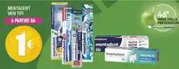 Splendidi e Splendenti Mentadent vari tipi offerta