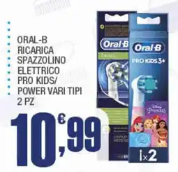 Splendidi e Splendenti Oral-B ricarica spazzolino elettrico pro kids offerta