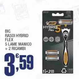 Splendidi e Splendenti Bic rasoi hybrid flex offerta