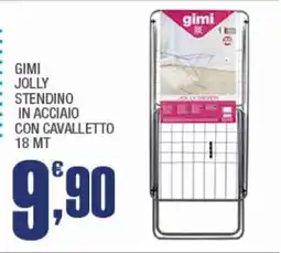 Splendidi e Splendenti Gimi Jolly stendino in acciaio con cavalletto offerta