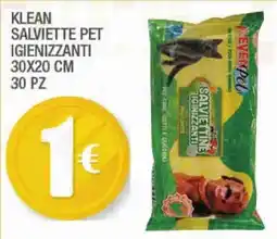 Splendidi e Splendenti Klean salviette pet igienizzanti offerta