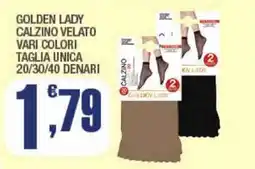 Splendidi e Splendenti Calzino velato Golden Lady offerta