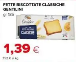Tigre Fette biscottate classiche Gentilini offerta