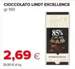 Tigre Cioccolato Lindt Excellence offerta