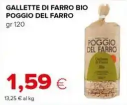 Tigre Gallette di farro bio Poggio del Farro offerta