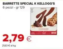 Tigre Barrette Special K Kellogg's offerta