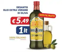 Supermercati Visotto Olio extra vergine di oliva Desantis offerta