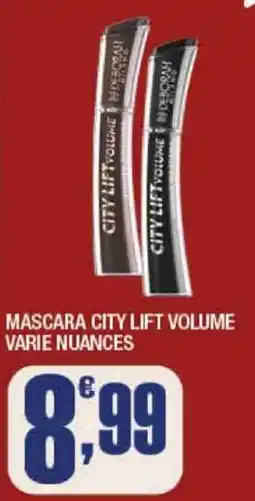 Splendidi e Splendenti Mascara City Lift Volume offerta