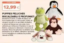 Oasi Puppies peluches riscaldabili e profumati offerta