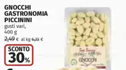 Ipercoop Gnocchi gastronomia Piccinini offerta