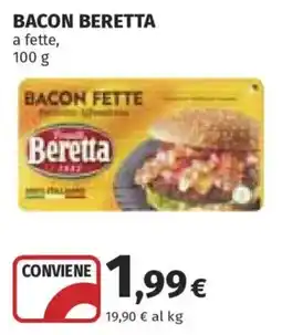Ipercoop Bacon Beretta offerta