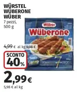 Ipercoop Wüber Wüberone offerta