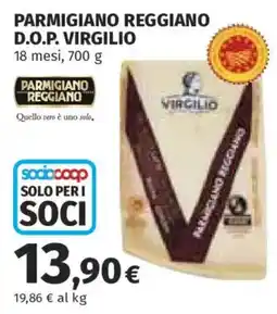 Ipercoop Parmigiano Reggiano Virgilio offerta