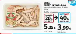 Ipercoop Chicken salad di pollo AIA offerta