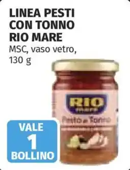 Ipercoop Pesto di Tonno Rio Mare offerta